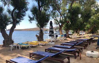 Bodrum bank ev sahil sitesinde denize 50 mt fırsat üst dubleks