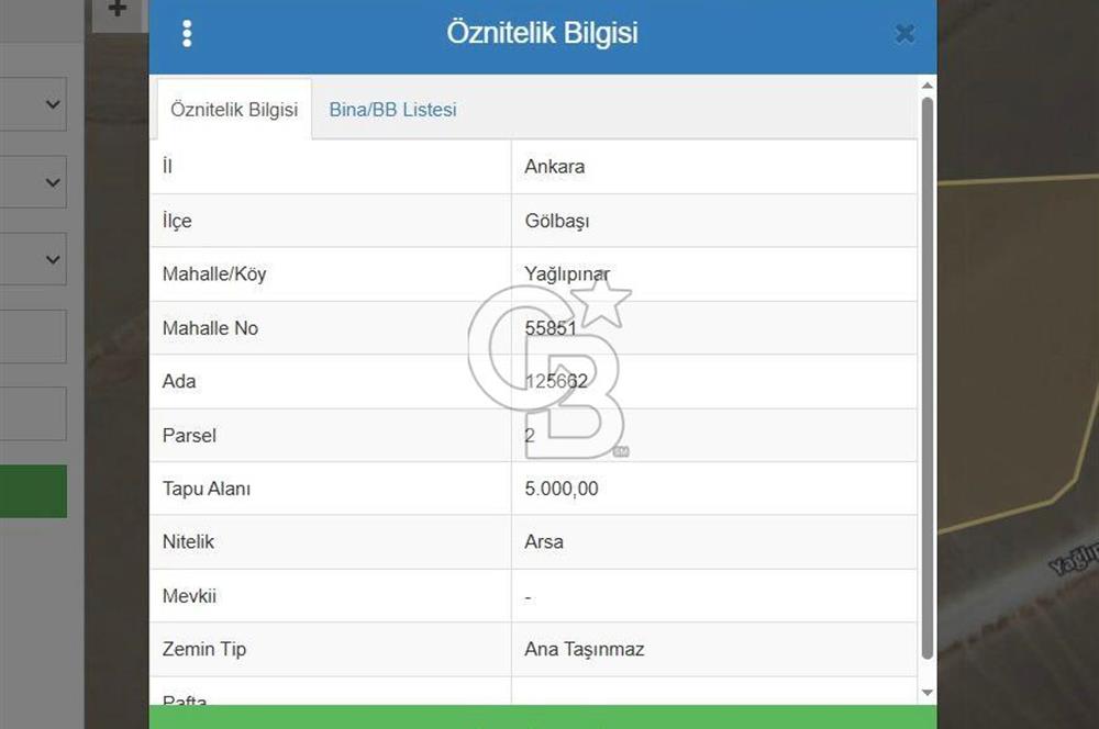 ANKARA GÖLBAŞI TİCARİ SATILIK ARSA