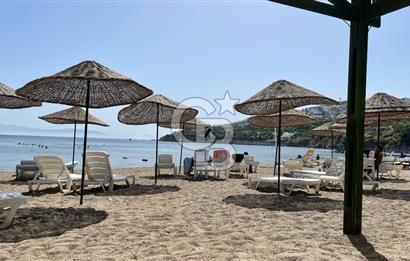 Bodrum bank ev sahil sitesinde denize 50 mt fırsat üst dubleks