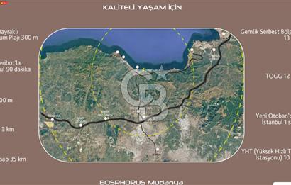 CB AMBIANCE'DAN MUDANYA BOSPHORUS PROJESİNDE 1+1 HARİKA FIRSAT