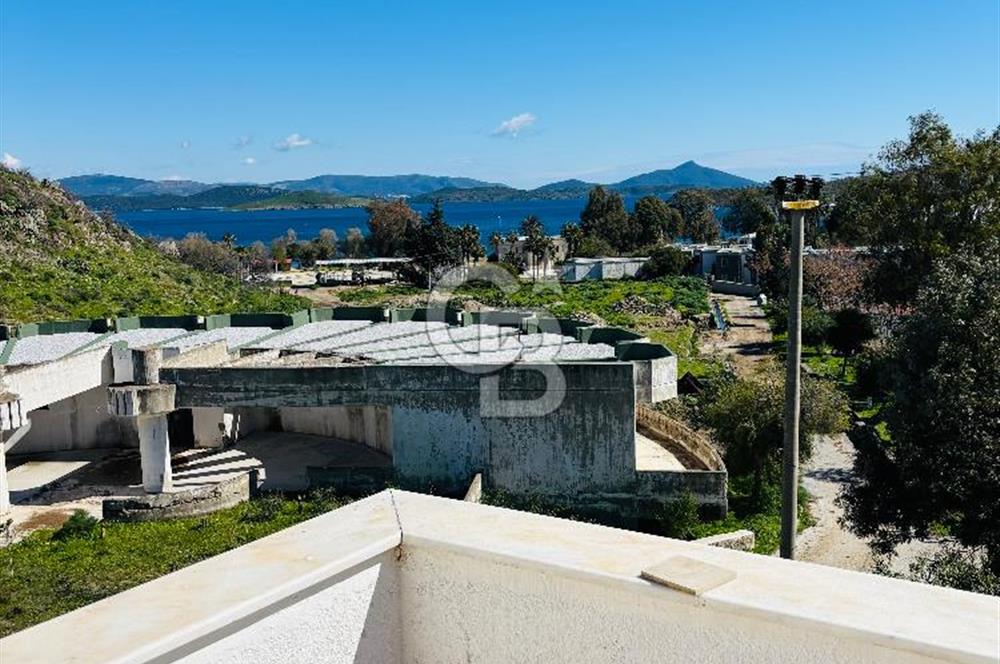 Bodrum bank ev sahil sitesinde denize 50 mt fırsat üst dubleks