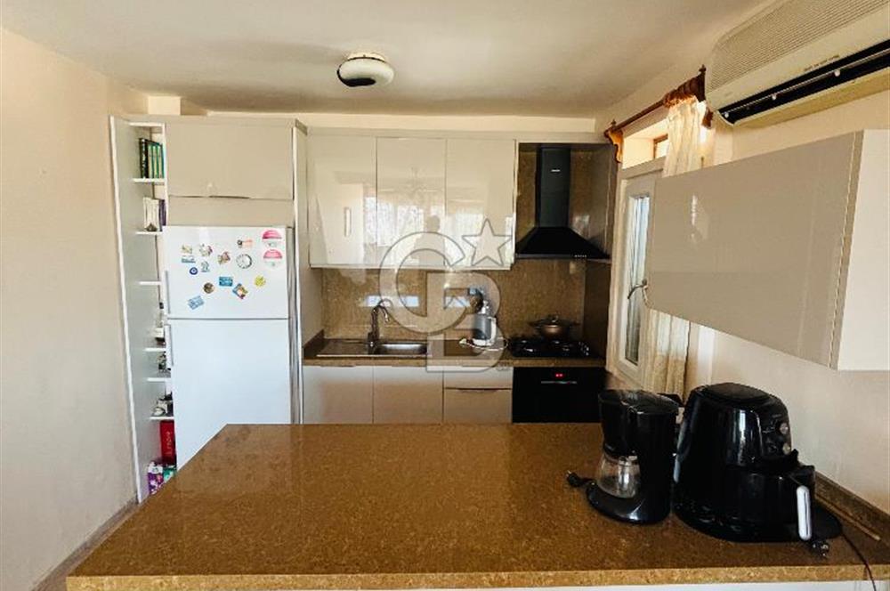 Bodrum bank ev sahil sitesinde denize 50 mt fırsat üst dubleks