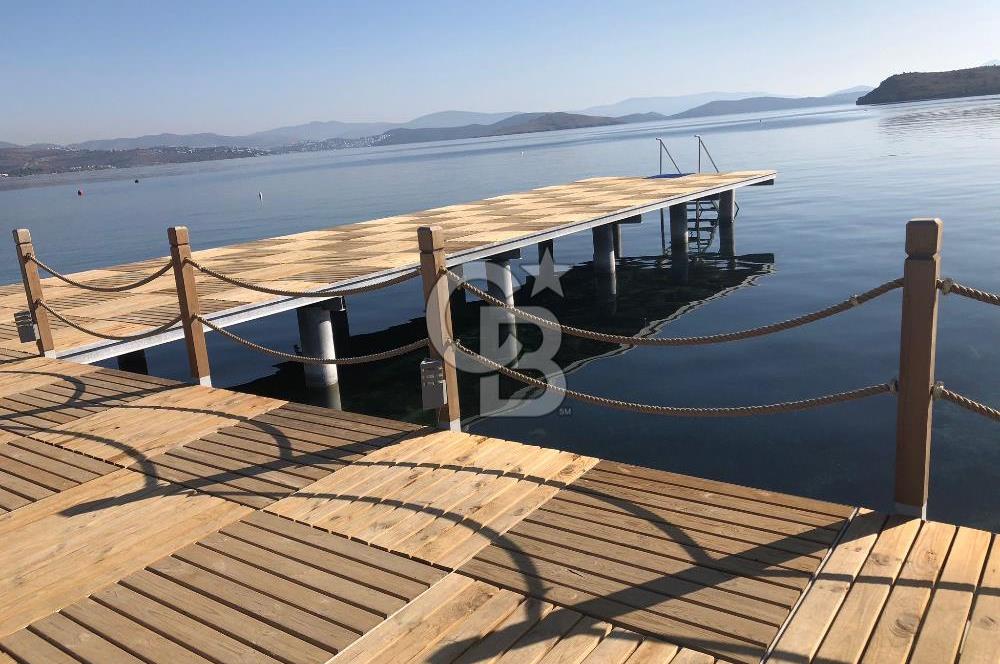 Bodrum bank ev sahil sitesinde denize 50 mt fırsat üst dubleks