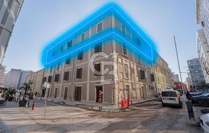 Alsancak'ta Tarihi Binada 520 m² Net Kurumsala Kiralık Ofis