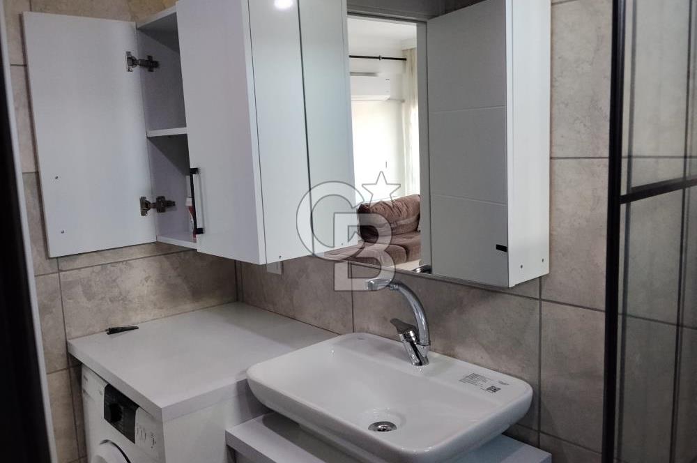 SEYREK'TE KÖŞE FERAH ÖNÜ AÇIK SIFIR EŞYALI KİRALIK 1+1 DAİRE