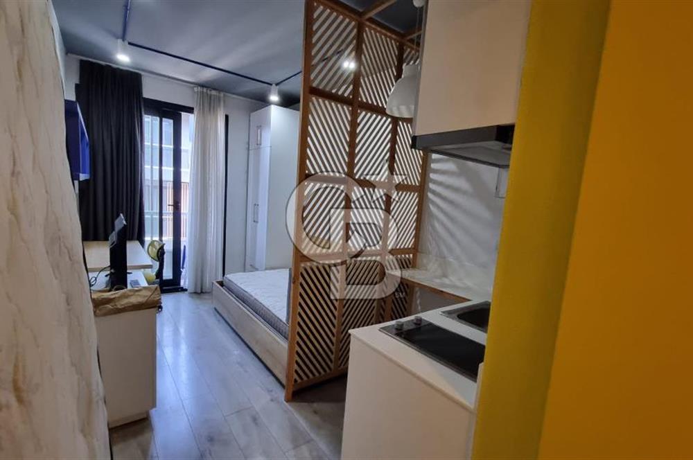 Bornova Coordinat'ta Eşyalı 1+0 Havuz Manzaralı Kiralık Daire