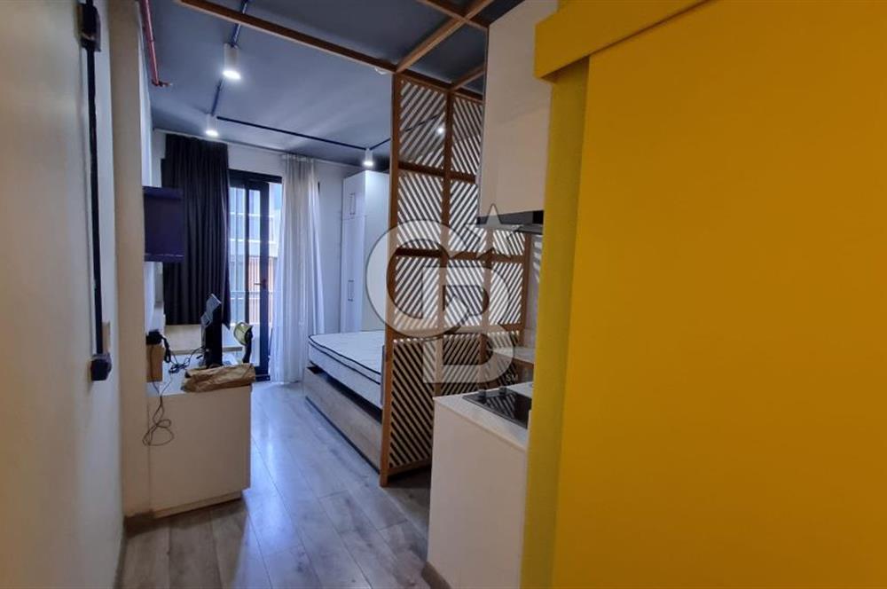 Bornova Coordinat'ta Eşyalı 1+0 Havuz Manzaralı Kiralık Daire