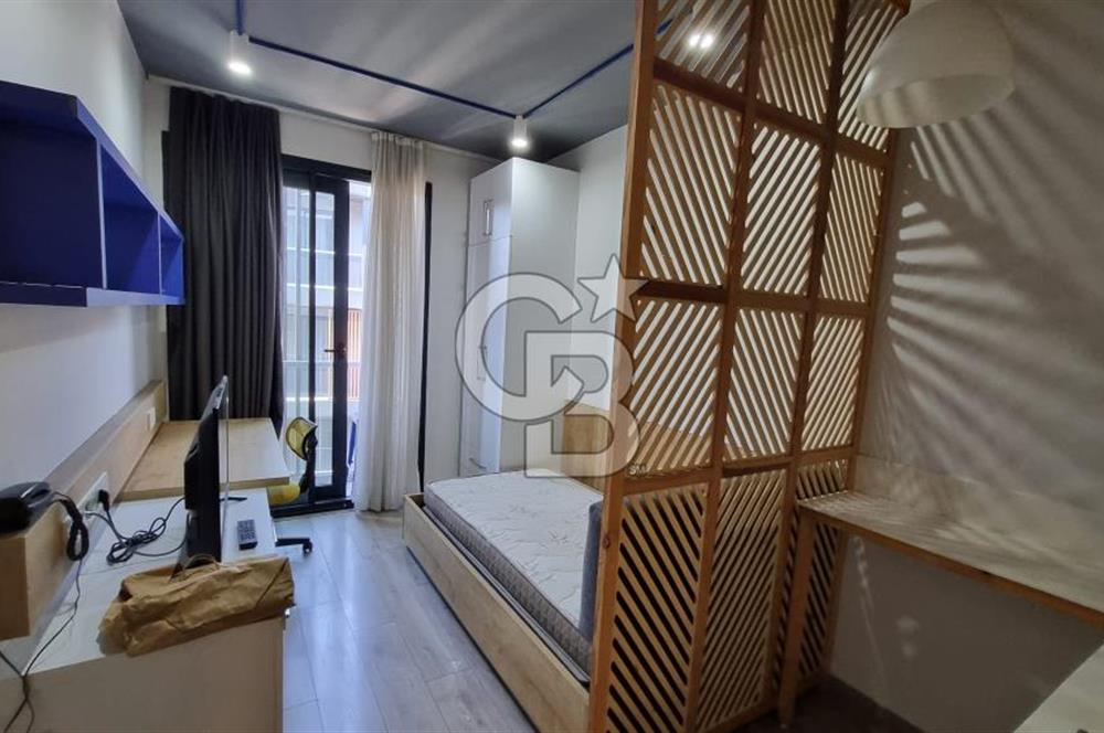 Bornova Coordinat'ta Eşyalı 1+0 Havuz Manzaralı Kiralık Daire