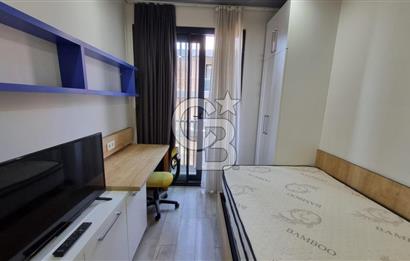 Bornova Coordinat'ta Eşyalı 1+0 Havuz Manzaralı Kiralık Daire