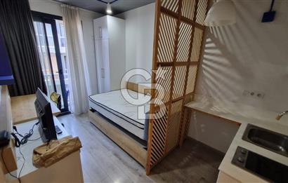 Bornova Coordinat'ta Eşyalı 1+0 Havuz Manzaralı Kiralık Daire