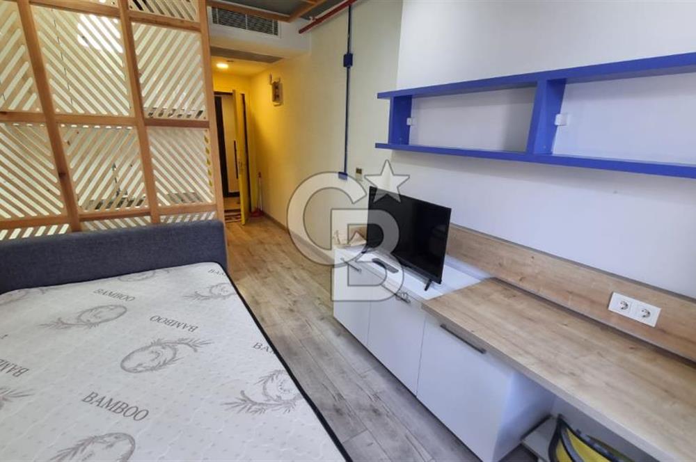Bornova Coordinat'ta Eşyalı 1+0 Havuz Manzaralı Kiralık Daire