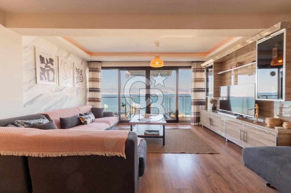 Güzelyalı Deniz Manzaralı Full Tadilatlı 3+1 Çatı Katı Daire