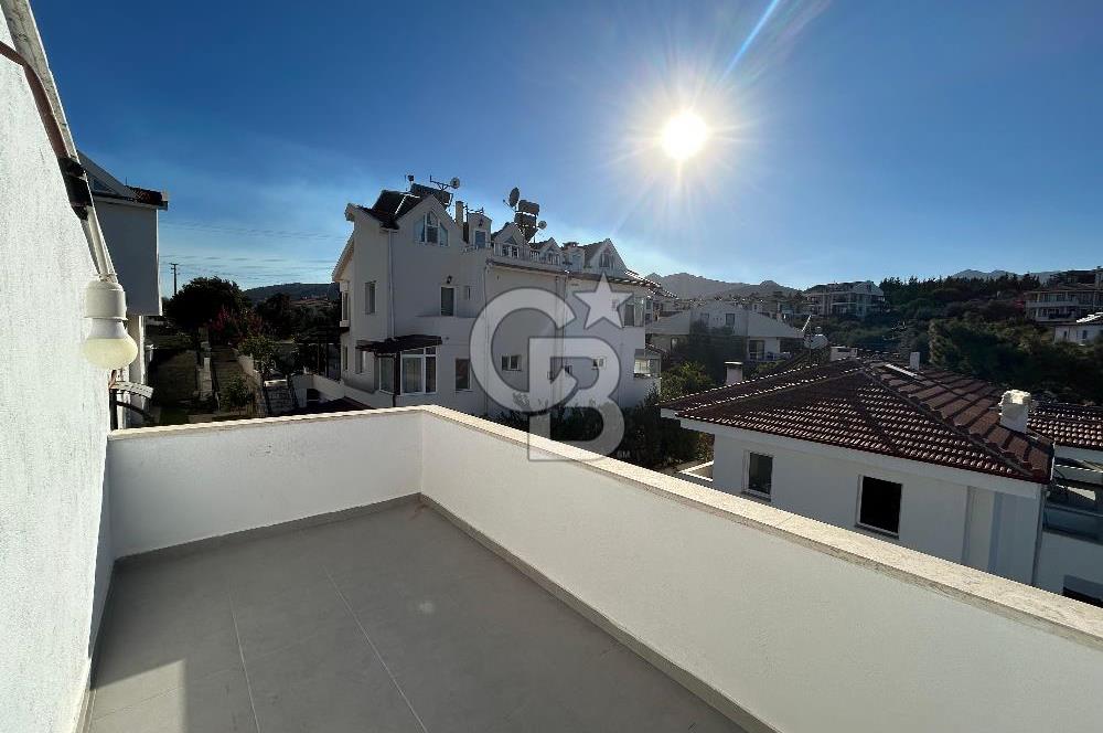 DATÇA KABAKLARLI OKULUNA YAKIN 3+1 GENİŞ DUBLEX YILLIK KİRALIK