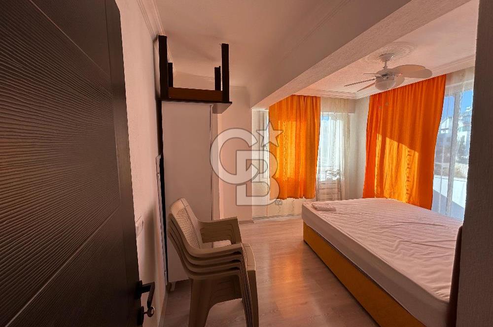 DATÇA KABAKLARLI OKULUNA YAKIN 3+1 GENİŞ DUBLEX YILLIK KİRALIK