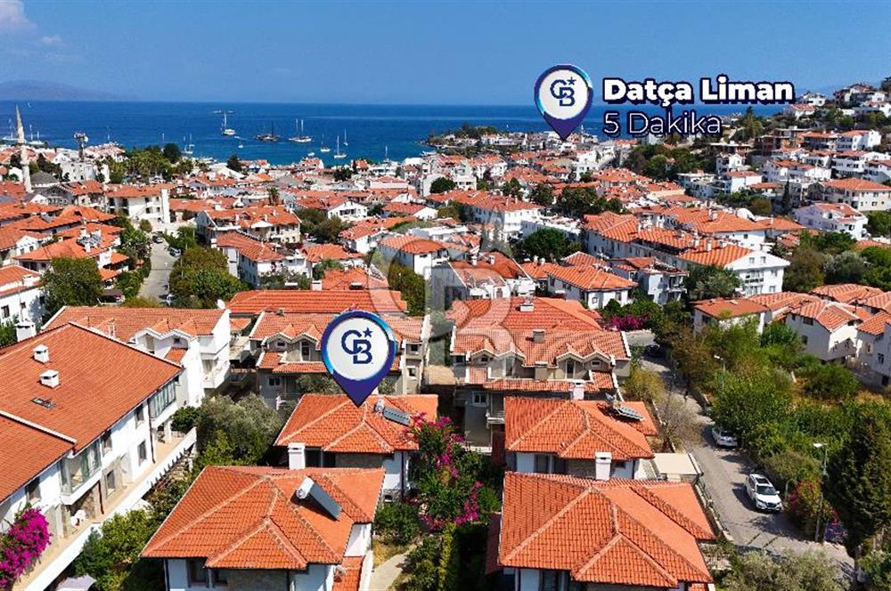 DATÇA MERKEZDE TAM MÜSTAKİL 3 + 1 VİLLA SATILIK