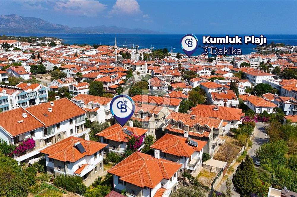 DATÇA MERKEZDE TAM MÜSTAKİL 3 + 1 VİLLA YILLIK KİRALIK