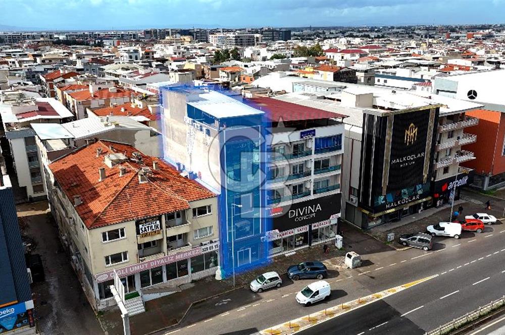İzmir Çiğli Anadolu Caddesi Üzeri 6Katlı Satılık Yatırımlık Bina