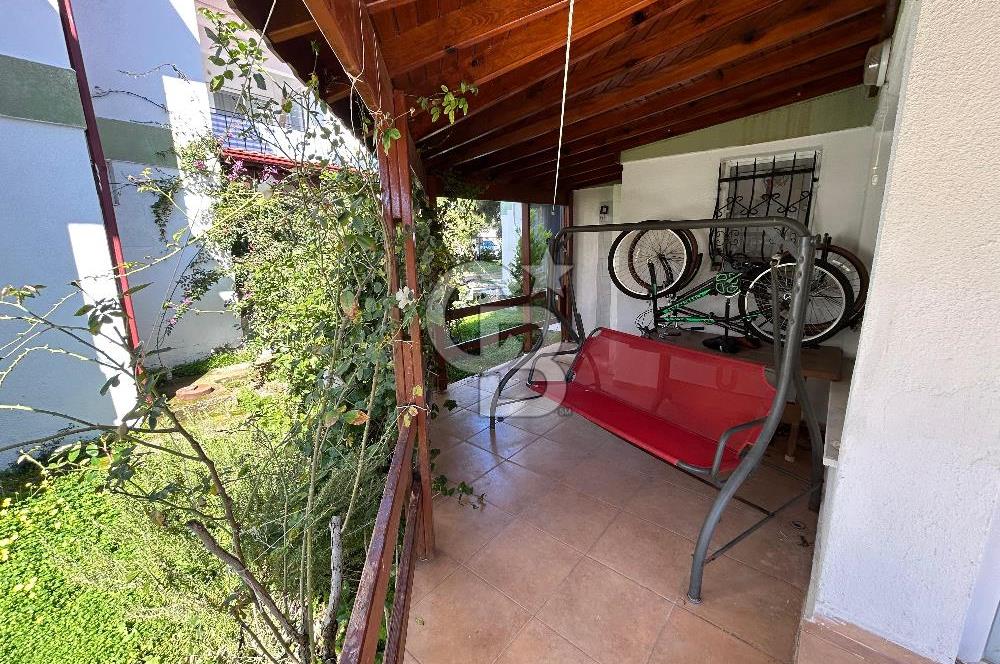 Denize Sıfır Raykent Sitesinde 1+1 Yazlık Daire - Bahçe Katı