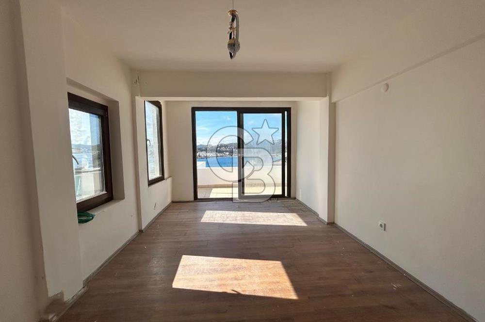 Bitezde full deniz manzaralı 3 teraslı site içinde villa