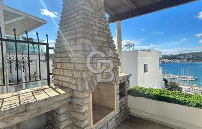 Bitezde full deniz manzaralı 3 teraslı site içinde villa