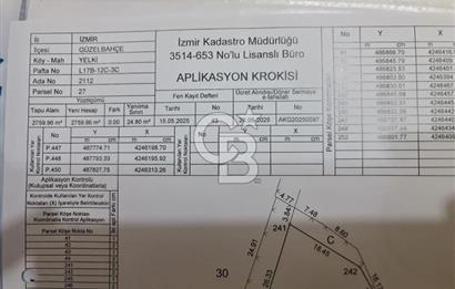 JASSE'DEN GÜZELBAHÇE YELKİ'DE SATILIK TARLA