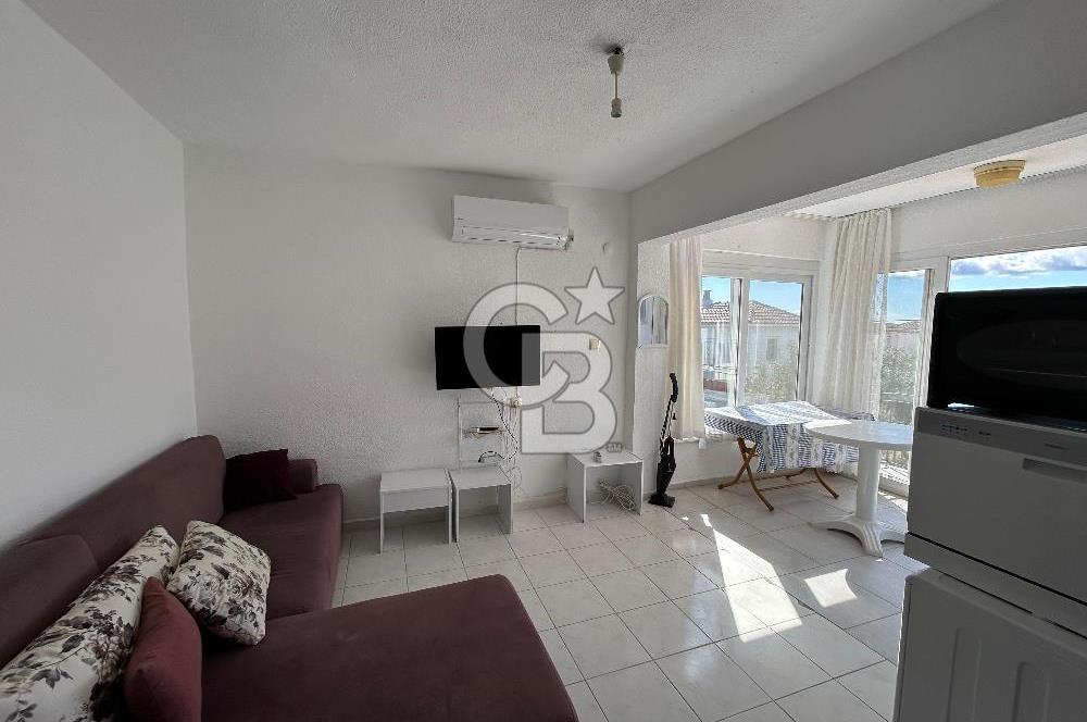 Denize Sıfır Raykent Sitesinde 1+1 Yazlık Daire - Bahçe Katı