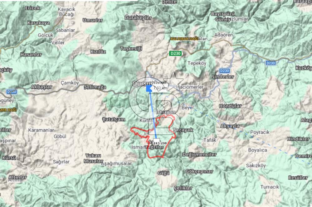 BALIKESİR DURSUNBEY AŞAĞIYAĞCILAR SATILIK TARLA