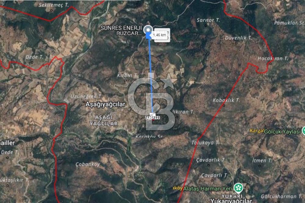 BALIKESİR DURSUNBEY AŞAĞIYAĞCILAR SATILIK TARLA