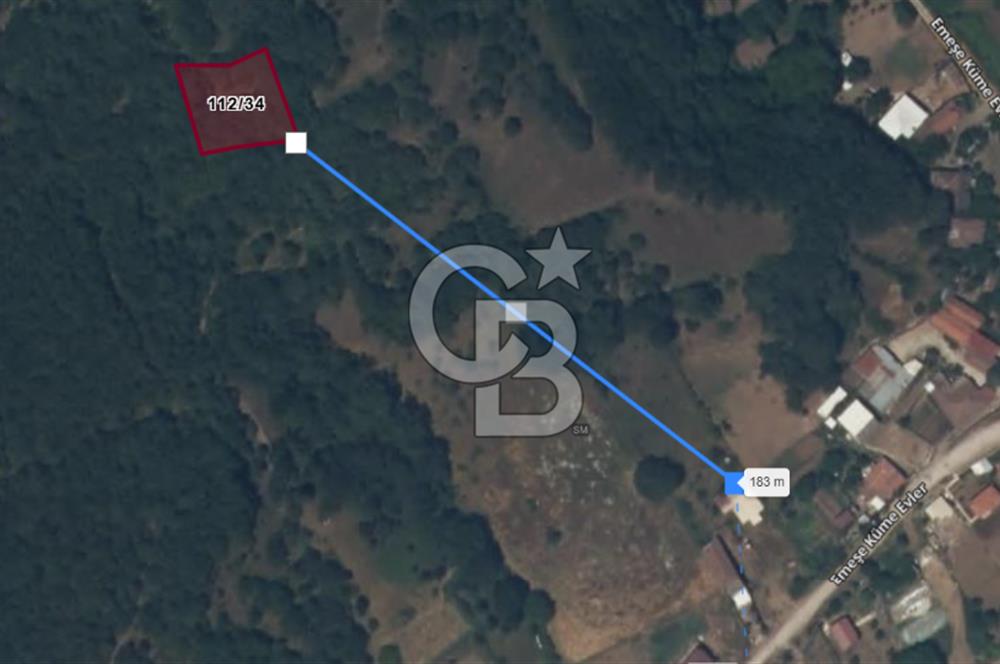 ÇANAKKALE ÇAN EMEŞE KÖYÜ SATILIK BİGA ÇAN YOLU KÖY CİVARI