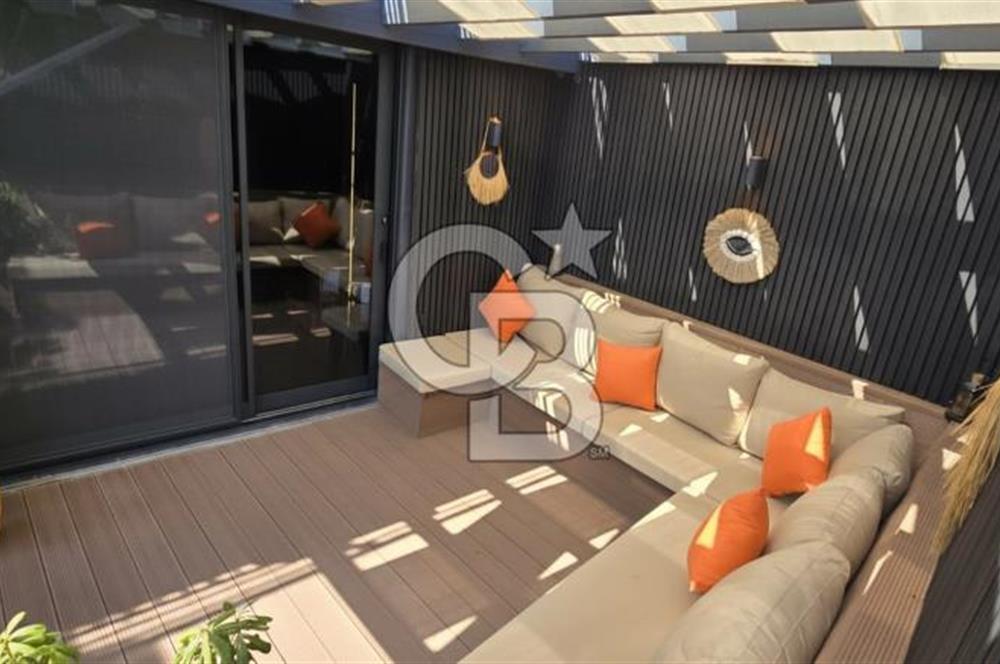 CB MARİNA'DAN TURUNÇTA PANORAMİK MANZARALI SATILIK EŞYALI DAİRE