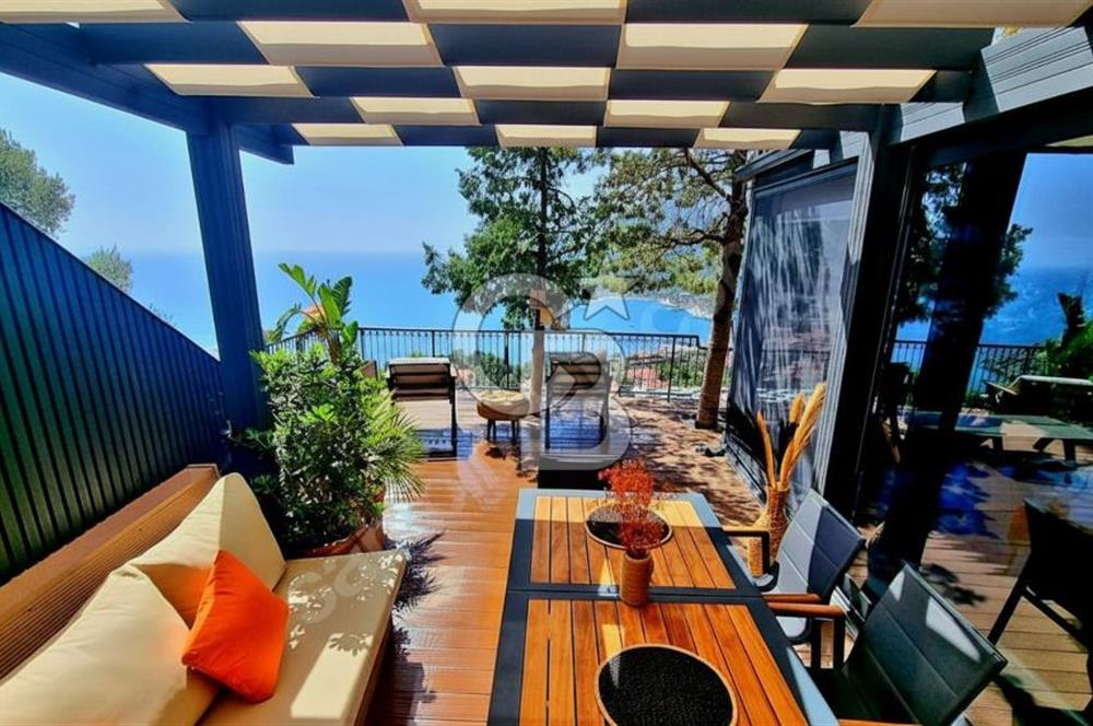 CB MARİNA'DAN TURUNÇTA PANORAMİK MANZARALI SATILIK EŞYALI DAİRE