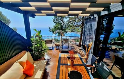CB MARİNA'DAN TURUNÇTA PANORAMİK MANZARALI SATILIK EŞYALI DAİRE