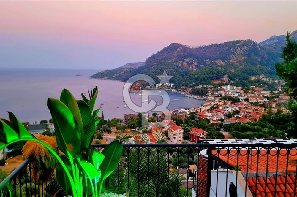 CB MARİNA'DAN TURUNÇTA PANORAMİK MANZARALI SATILIK EŞYALI DAİRE