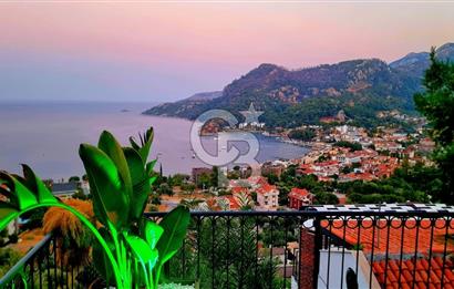CB MARİNA'DAN TURUNÇTA PANORAMİK MANZARALI SATILIK EŞYALI DAİRE
