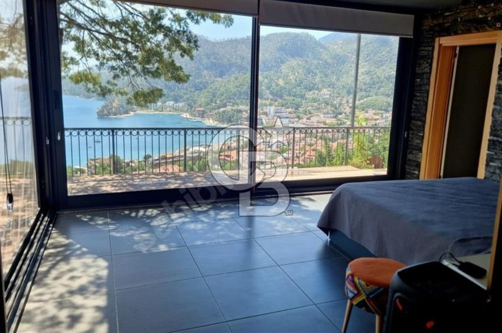 CB MARİNA'DAN TURUNÇTA PANORAMİK MANZARALI SATILIK EŞYALI DAİRE