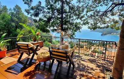 CB MARİNA'DAN TURUNÇTA PANORAMİK MANZARALI SATILIK EŞYALI DAİRE