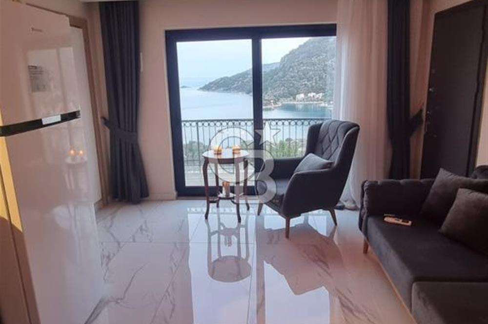 CB MARİNA'DAN TURUNÇTA PANORAMİK MANZARALI SATILIK EŞYALI DAİRE