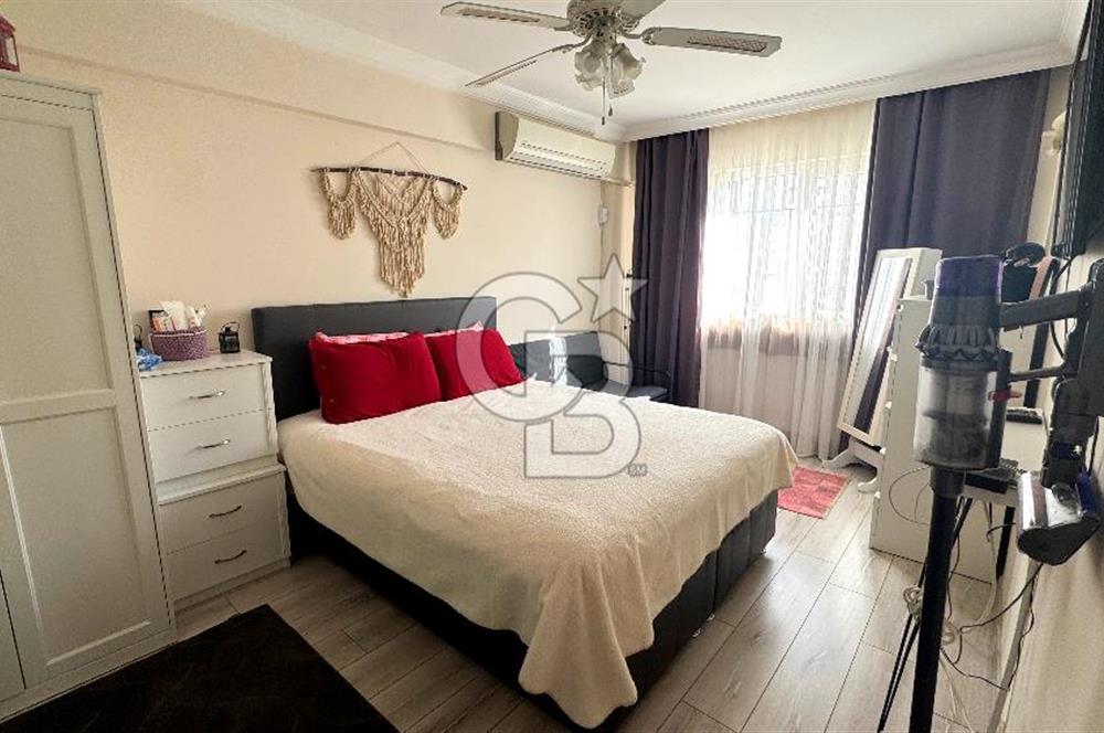 BORNOVA MERKEZDE GİYİNME ODALI 2+1 SATILIK DAİRE