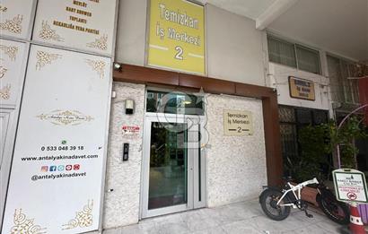 MARKANTALYA KARŞISI PLAZADA 100 m² OFİS | ARSA TAKASLI