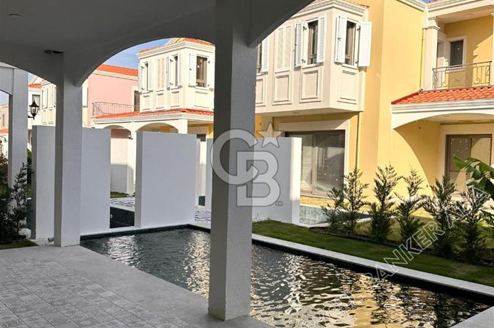 Kuşadası Karaova Storia Akdeniz Evleri’nde Özel Havuzlu, Eşyalı Villa