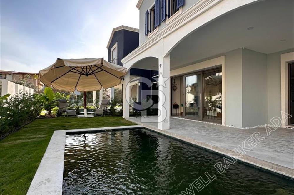 Kuşadası Karaova Storia Akdeniz Evleri’nde Özel Havuzlu, Eşyalı Villa