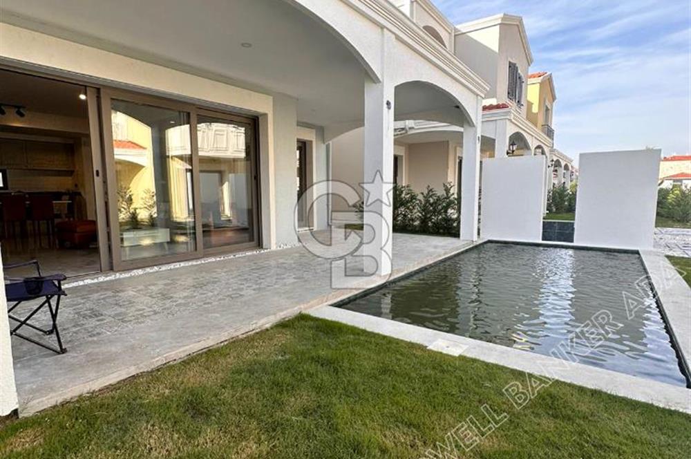 Kuşadası Karaova Storia Akdeniz Evleri’nde Özel Havuzlu, Eşyalı Villa