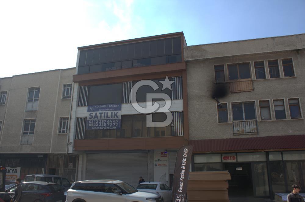 İŞLEK CADDE ÜZERİNDE MAĞAZA VE İMALATHANEYE UYGUN KOMPLE BİNA