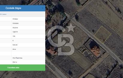 KORKUTELİ BOZOVA MH İMARLI ARSA