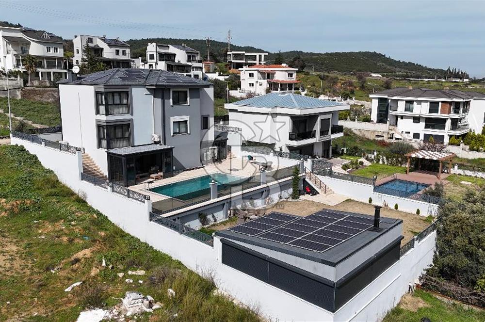 GÜZELBAHÇE ÇAMLI ÖZEL YAPIM SATILIK LÜKS VİLLA 