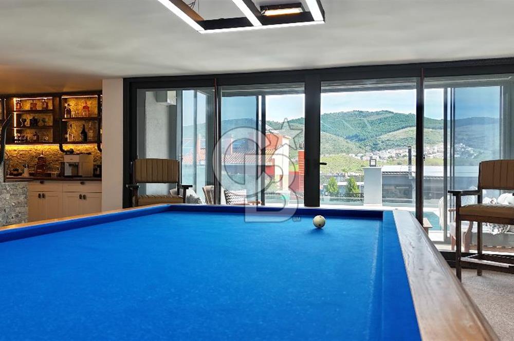 GÜZELBAHÇE ÇAMLI ÖZEL YAPIM SATILIK LÜKS VİLLA 