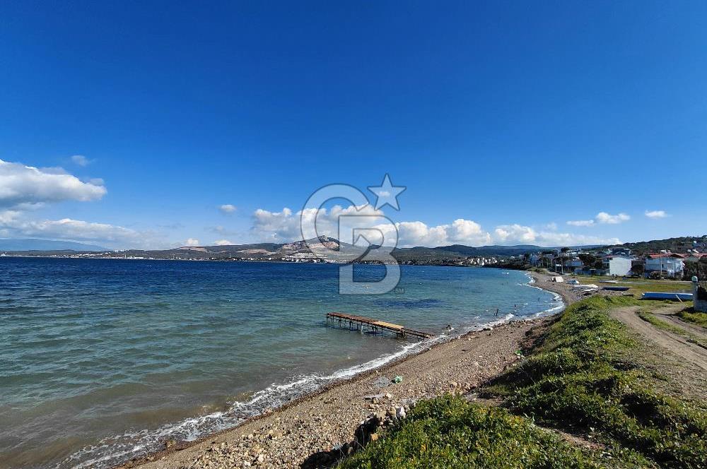 ALİAĞA AŞAĞIŞAKRAN DENİZE YÜRÜME MESAFESİNDE VİLLA İMARLI ARSA 