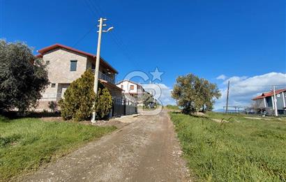 ALİAĞA AŞAĞIŞAKRAN DENİZE YÜRÜME MESAFESİNDE VİLLA İMARLI ARSA 