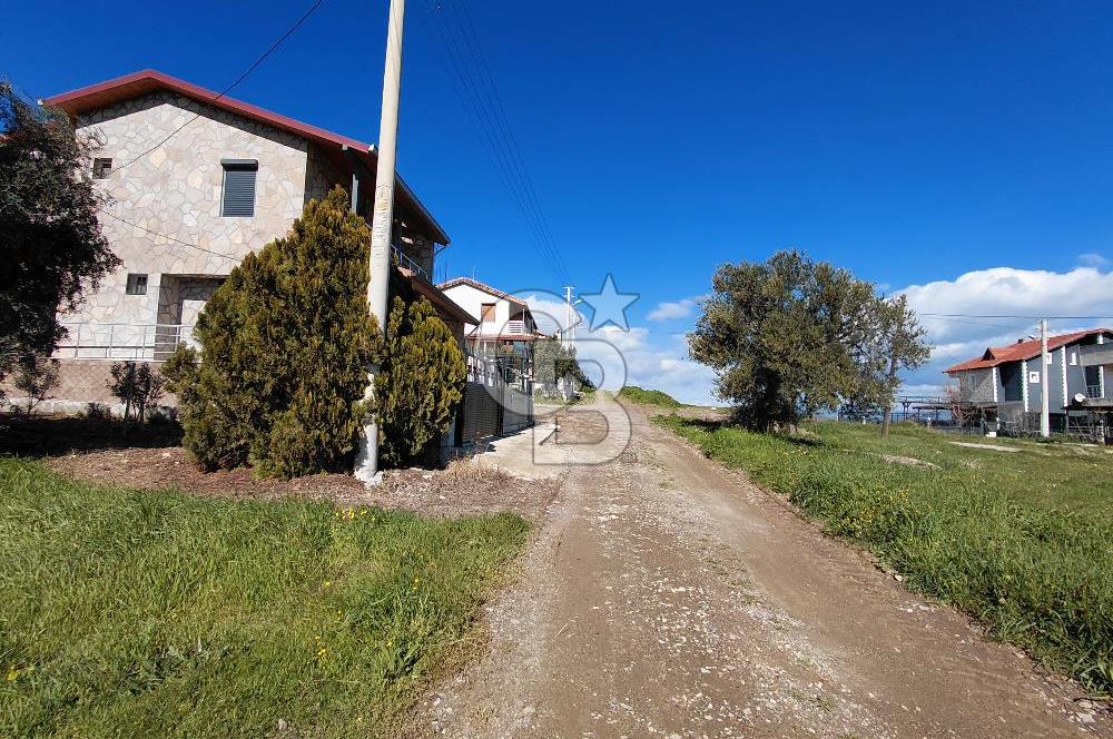 ALİAĞA AŞAĞIŞAKRAN DENİZE YÜRÜME MESAFESİNDE VİLLA İMARLI ARSA 