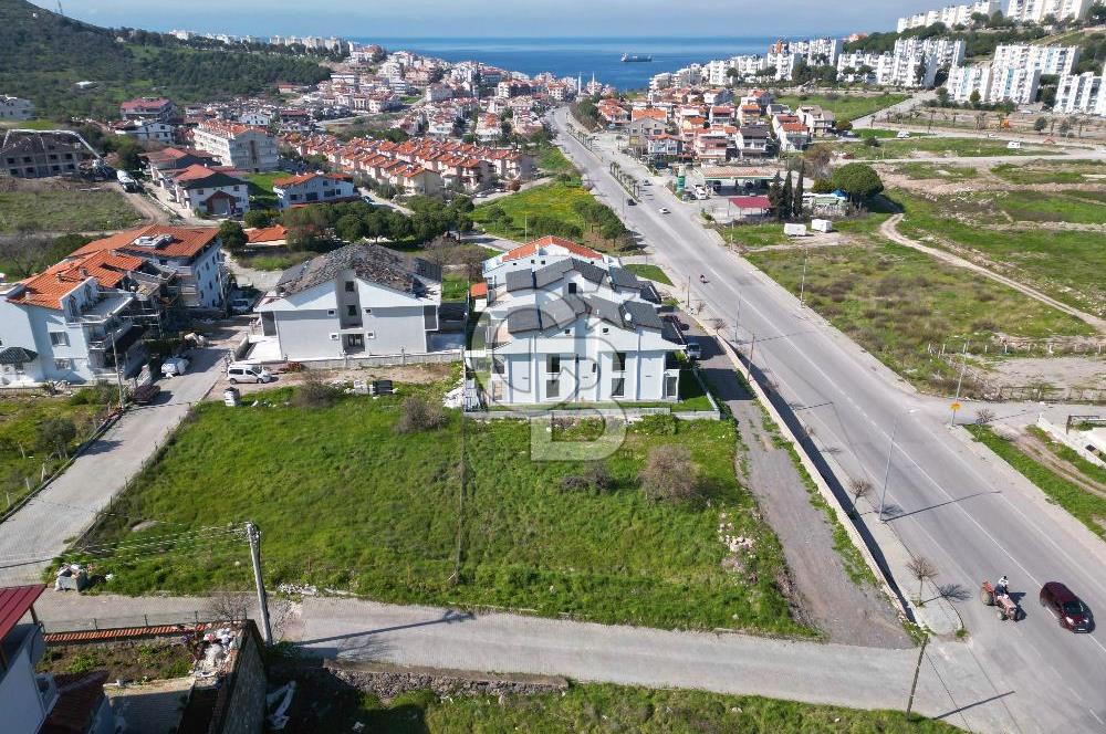 DİKİLİ GAZİPAŞA 30/60 KONUT İMARLI SATILIK KÖŞE PARSEL